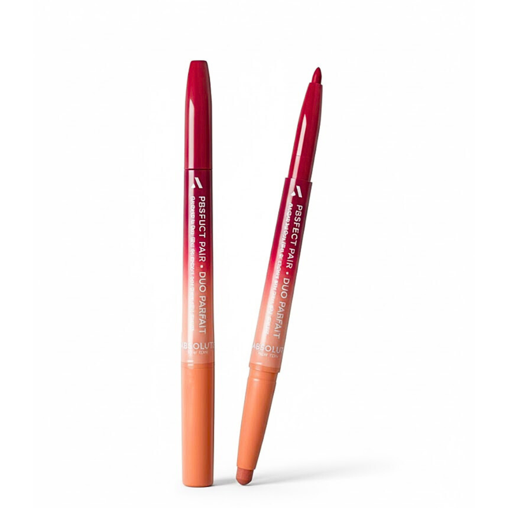 Absolute New York Lipstick Duo Naked Ombre Crayon + Gloss