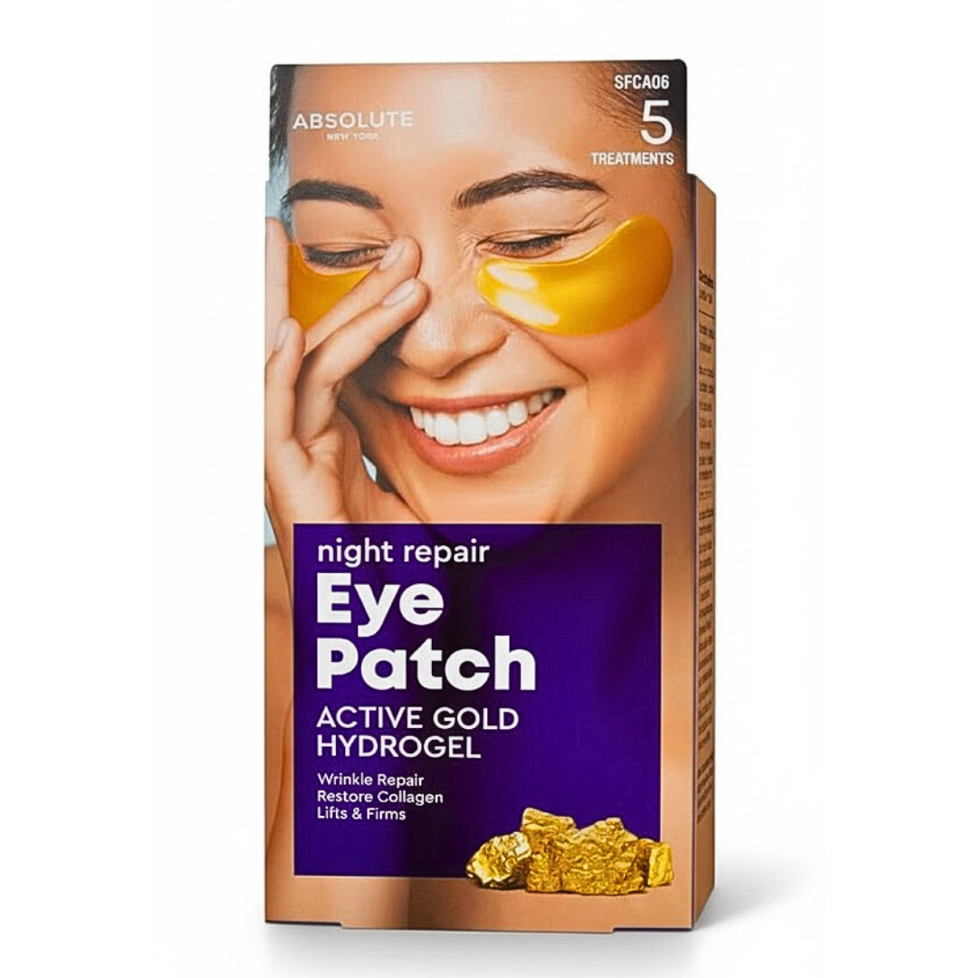ABSOLUTE NEW YORK Night Repair Eye Patch Gold لاصقات لإصلاح محيط العين الليلي الذهبية