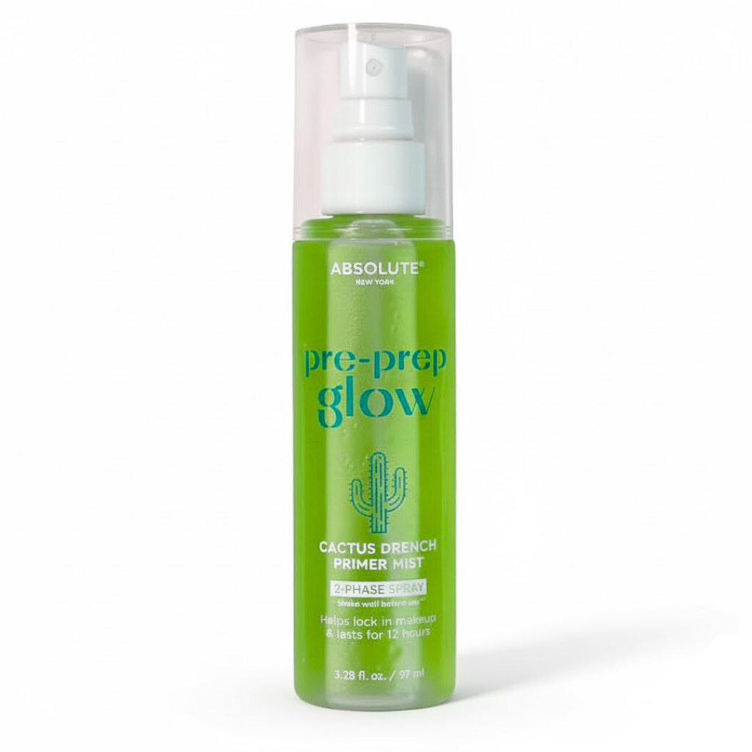 ABSOLUTE NEW YORK Pre-Prep Glow Primer Mist بخاخ برايمر للوجه لتعزيز الإشراق