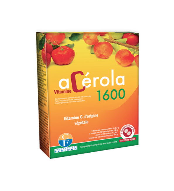 Fenioux Acérola 1600 Vitamine C 14 Capsules