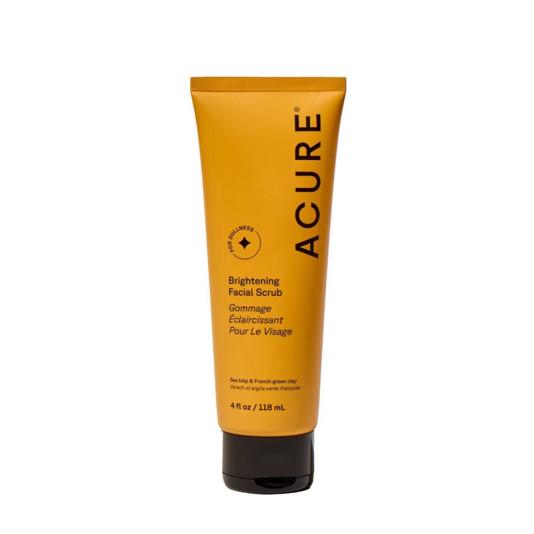 Acure Brightening Facial Scrub Gommage Visage Éclat 118ml