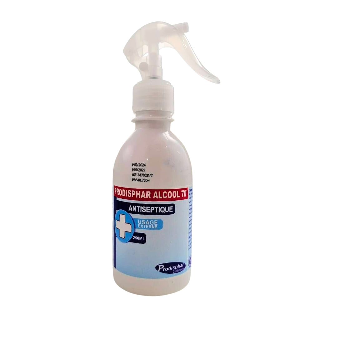 Prodisphar Alcool 70% Spray Désinfectant 250ml