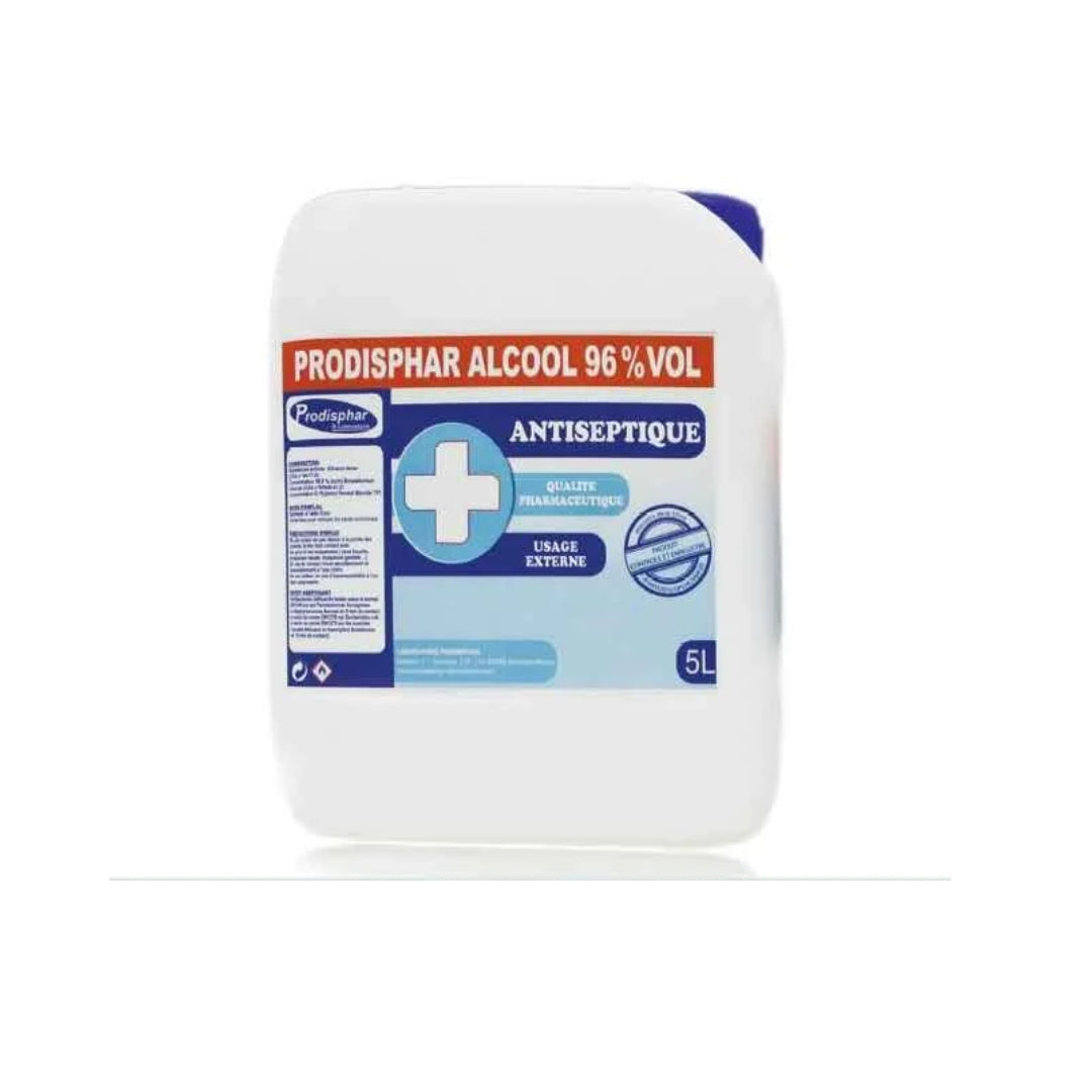 Prodisphar Alcool 96° Désinfectant Pharmaceutique 5L