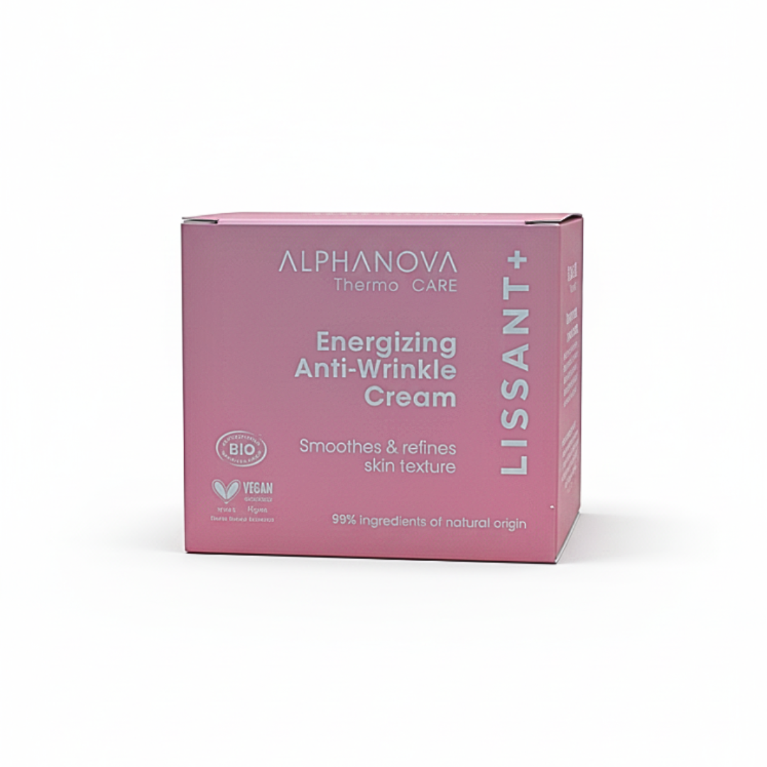 Alphanova Lissant+ Crème Anti-Rides Énergisante 50ml