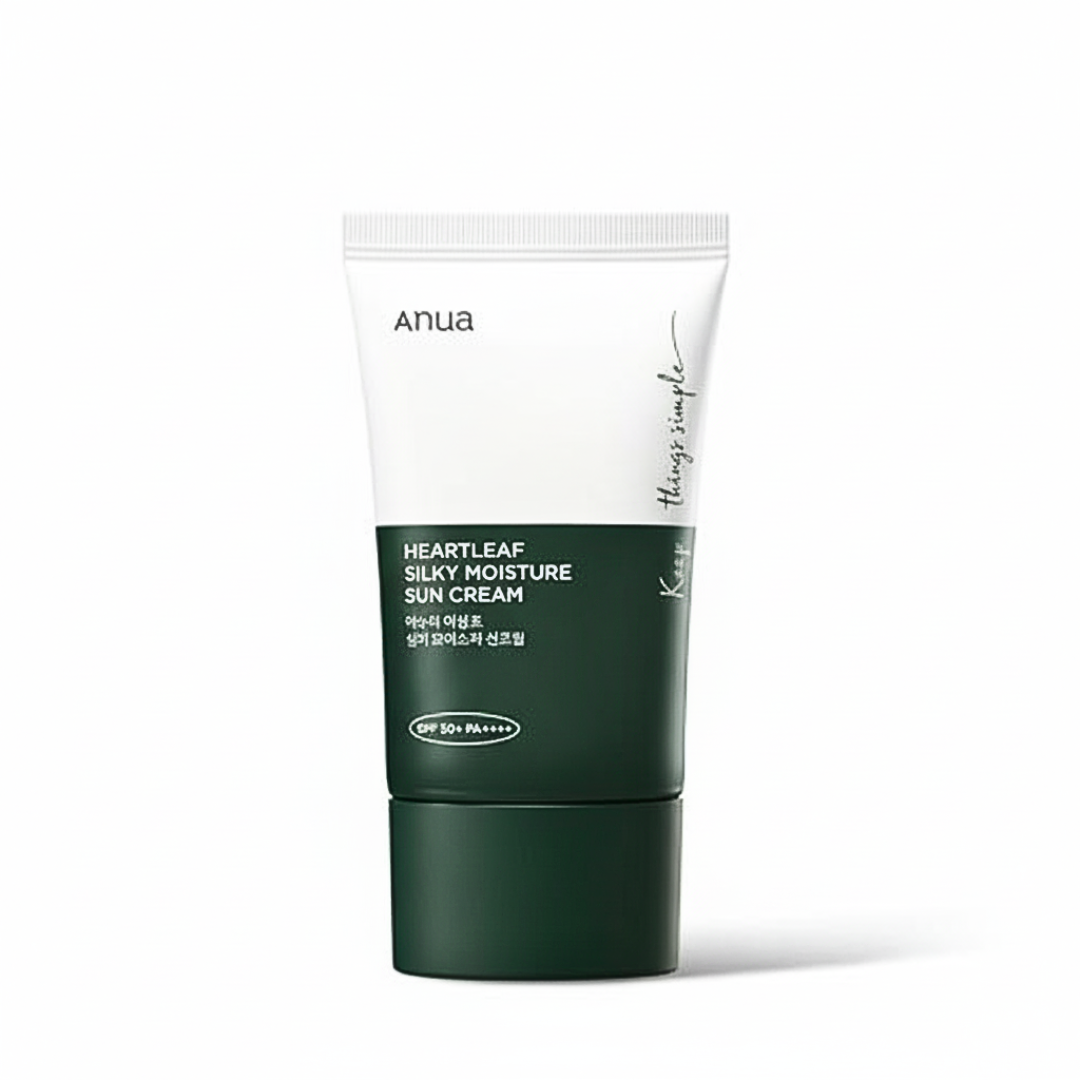Anua Heartleaf Silky Moisture Sun Cream 50ml