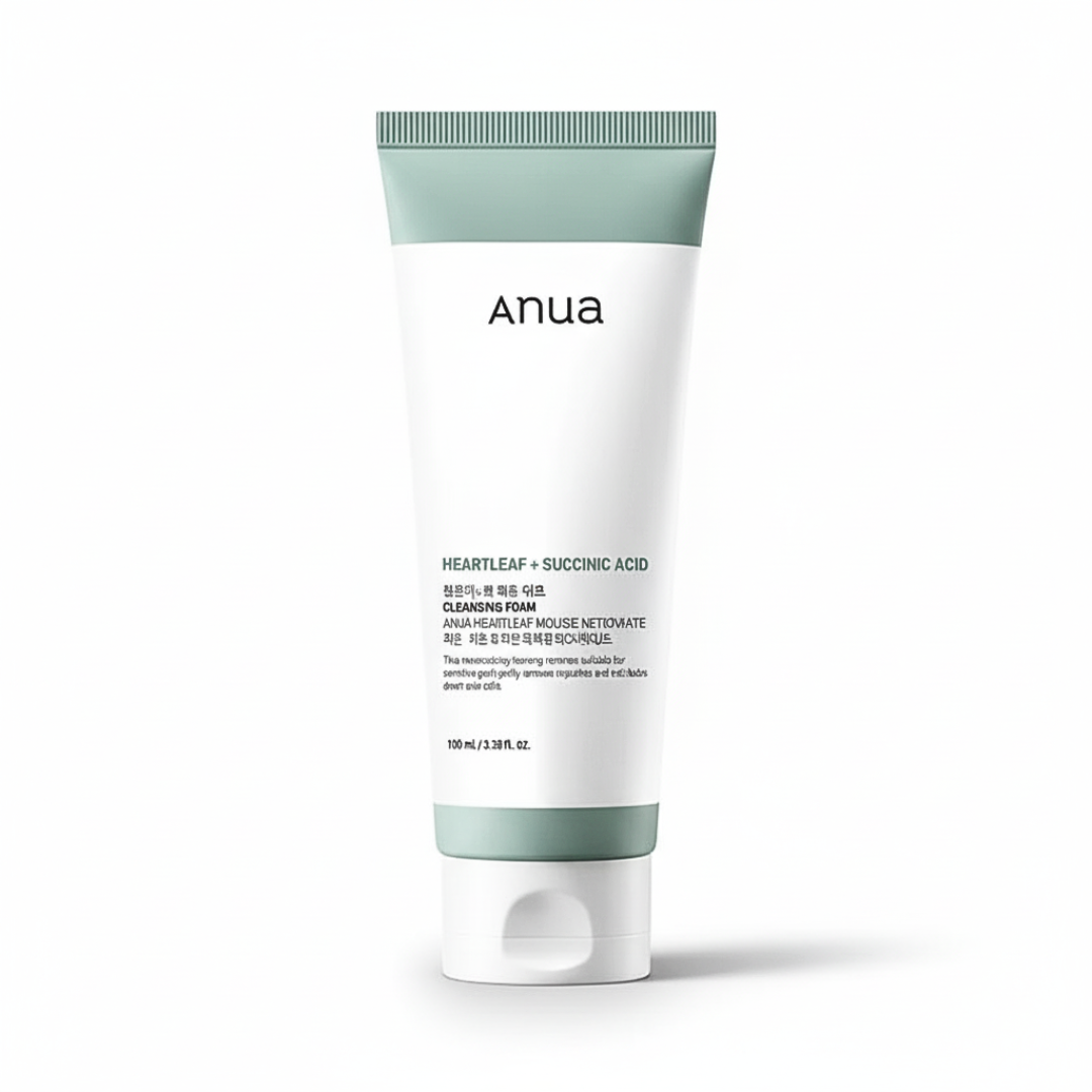 Anua Heartleaf Succinic Cleansing Foam Nettoyant Moussant 150ml