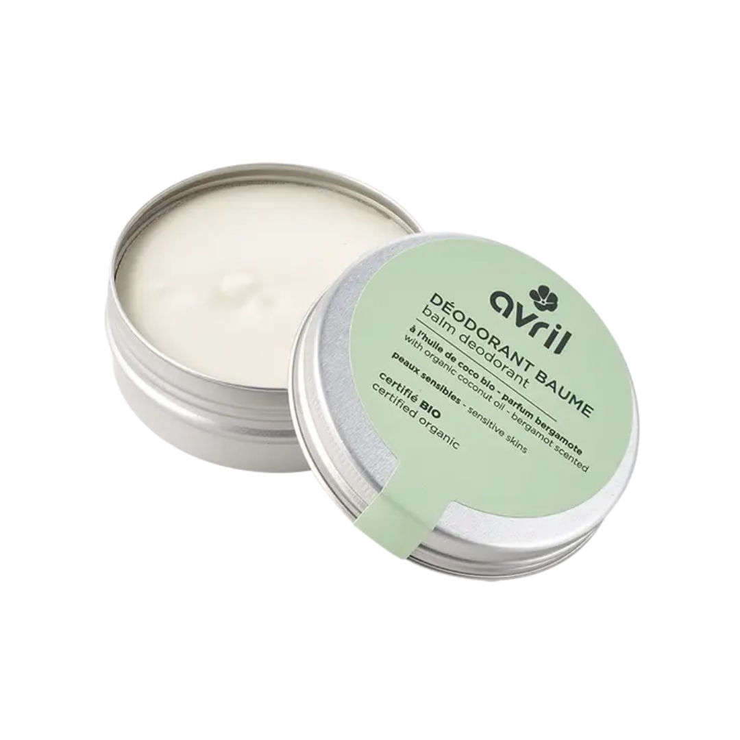 Avril Déodorant Baume Peaux Sensibles Bergamote