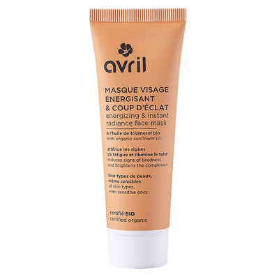 Avril Masque Visage Énergisant Éclat 50ml