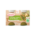 Babybio برطمان الخضروات الخضراء العضوية للأطفال من 4 أشهر فما فوق