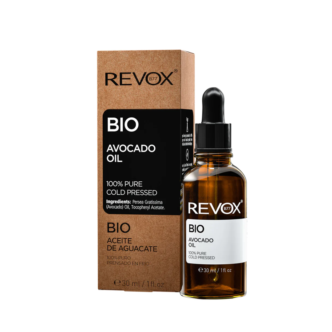 Revox BIO Huile d'Avocat 100% Pure Nutrition Multi-Usage
