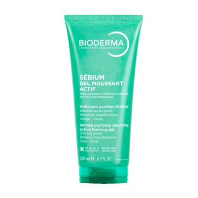 Bioderma Sébium Gel Moussant Actif 200 مل