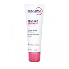 Bioderma Sensibio Defensive 40ml — tube crème active apaisante peau sensible, au Maroc