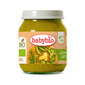 Babybio بوت صغير خضروات خضراء عضوية 130غ للأطفال