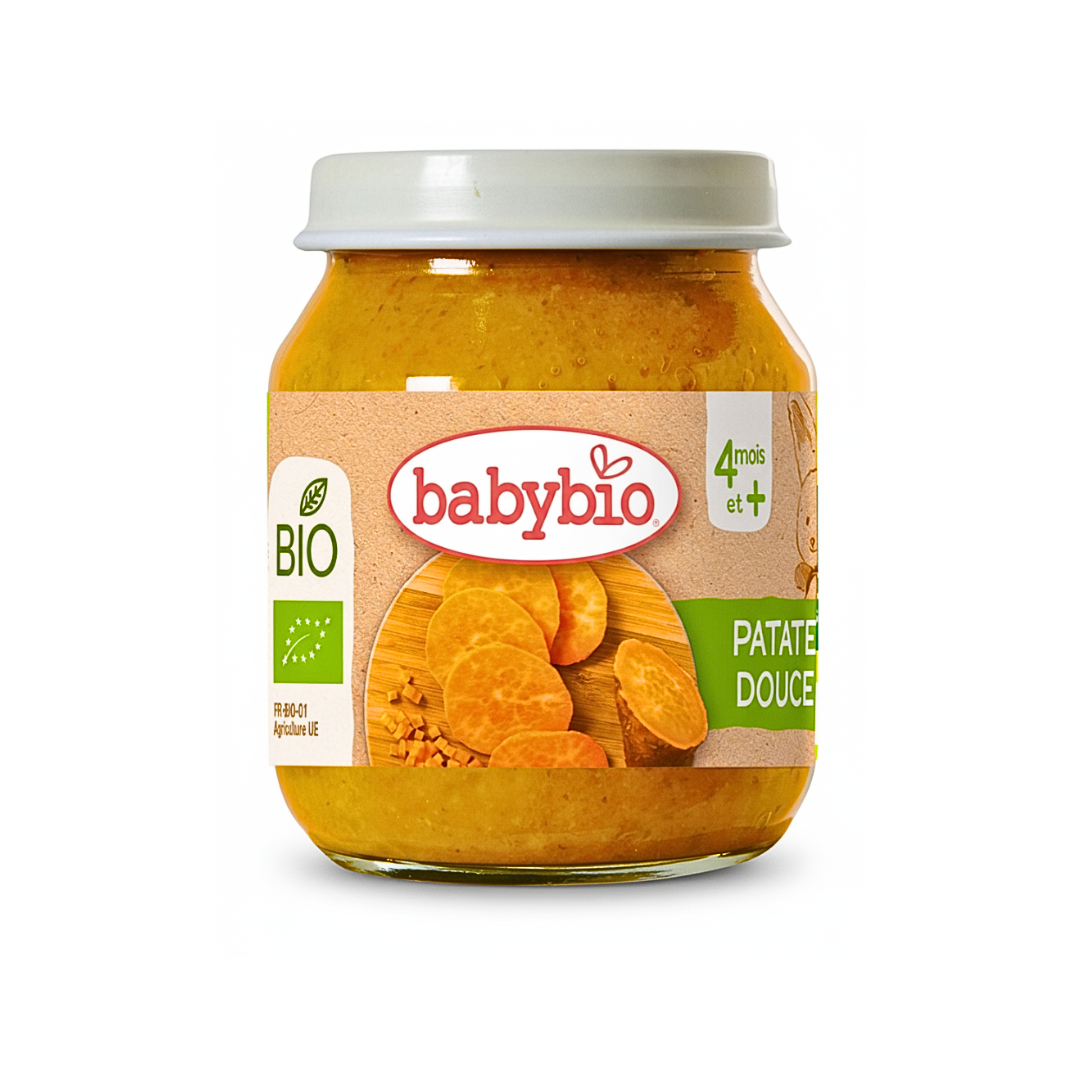 بيبي بيو بوت صغير بالبطاطا الحلوة العضوية 130 غ للأطفال