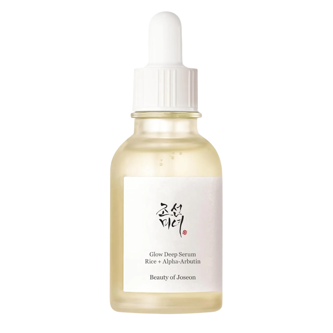 Beauty of Joseon Glow Deep Serum Rice + Alpha-Arbutin 60 ml, flacon compte-gouttes, sérum éclat anti-taches