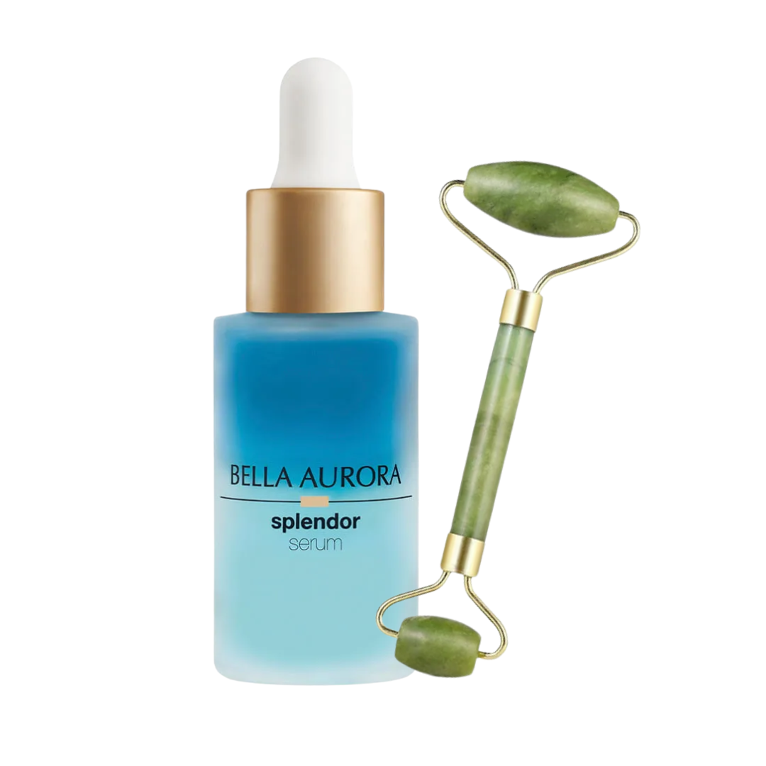 Bella Aurora Splendor Elasticity Serum = Rolleur Massage