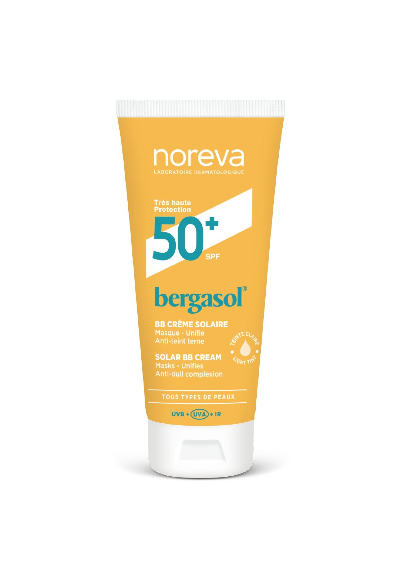 Noreva Bergasol BB Créme Solaire Spf 50+ Teinte claire 40ml