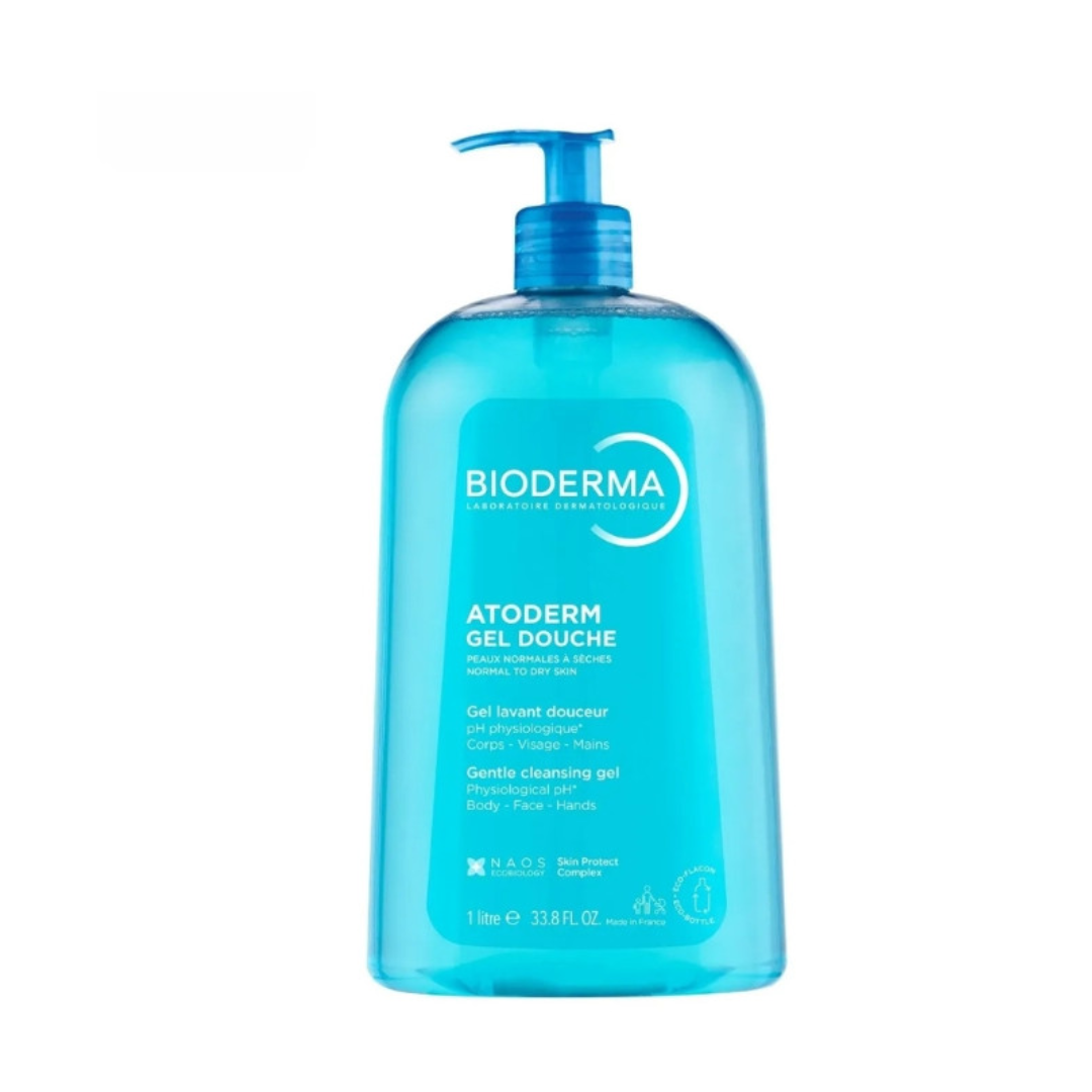 Bioderma Atoderm Gel Douche 1L Peaux Sèches