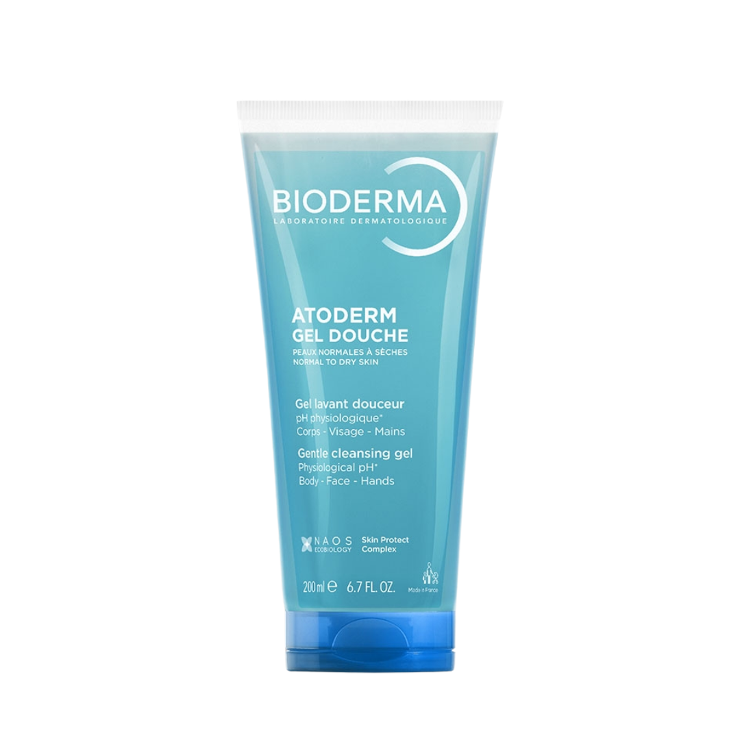 Bioderma Atoderm Gel Douche 200ml — nettoyant doux peaux sensibles climat marocain