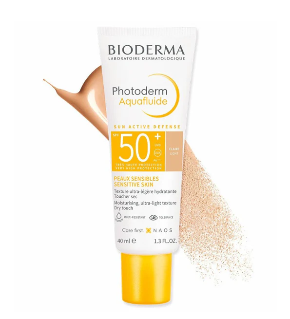 Bioderma Photoderm Max Aquafluide Claire SPF 50+ واقي شمسي للوجه