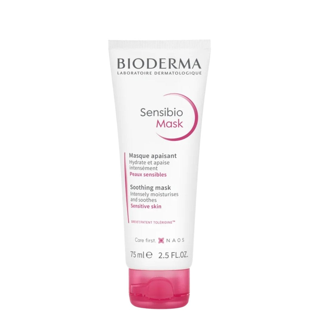 Bioderma Sensibio Mask 75ml — masque apaisant peau sensible climat marocain