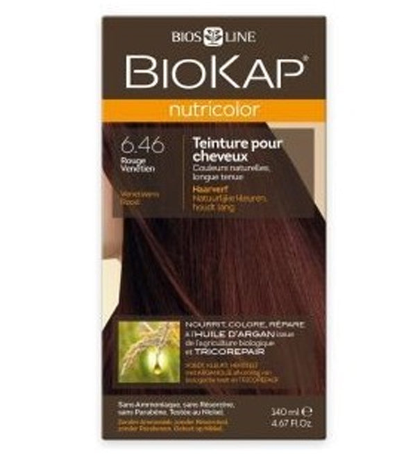 Biokap Nutricolor 6.46 Blond Foncé Cuivré Acajou 140ml