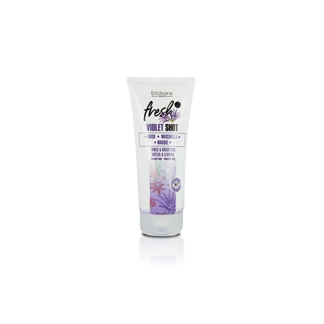 Biokera Fresh Violet Shot Masque cheveux 200 ml