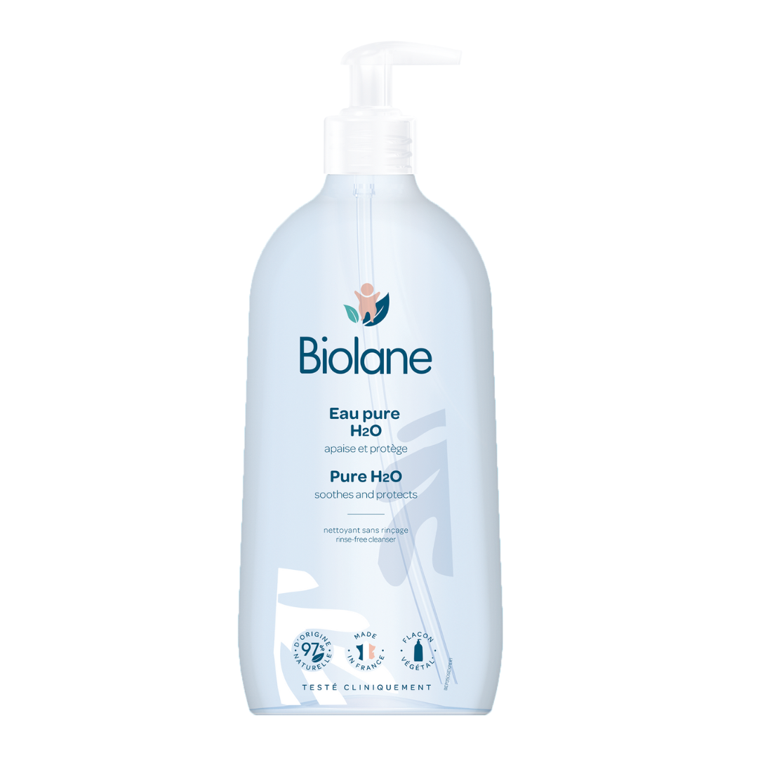 Biolane ماء نقي H2O ماء منظف للأطفال 750 مل
