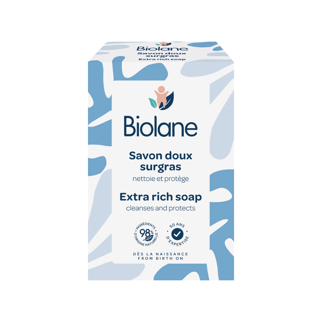 Biolane صابون لطيف غني بالدهون للأطفال 150 جم