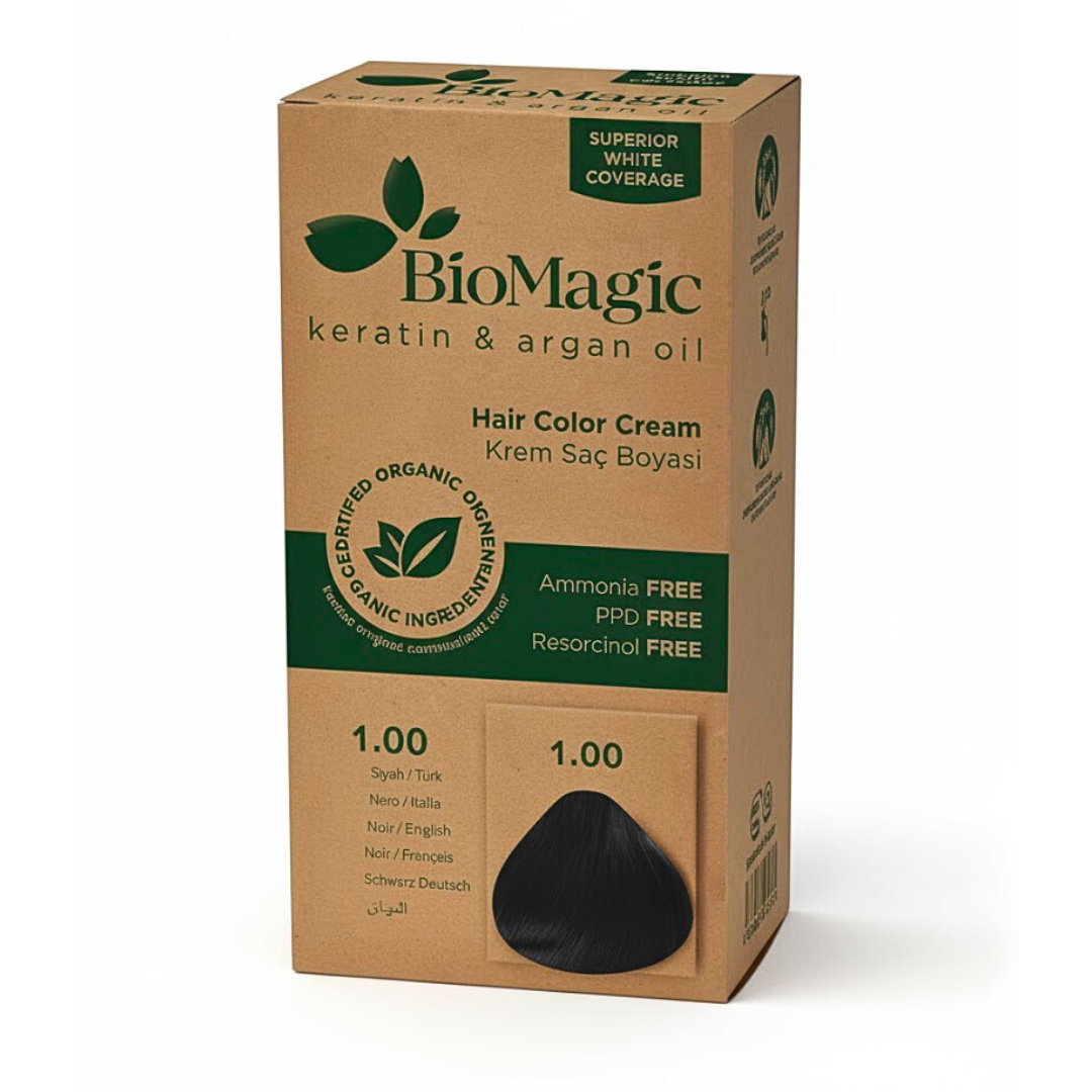 Biomagic Color Cream 1/00 Noir