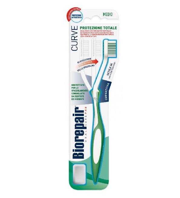 Biorepair Brosse à Dents Medium Brins Doux