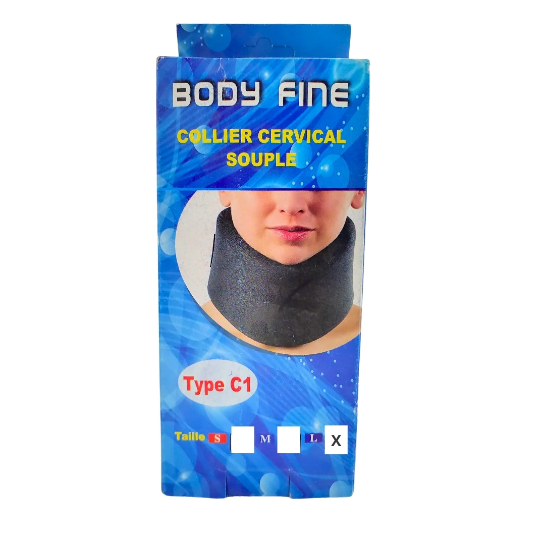 Body Fine Collier Cervical Souple Taille L