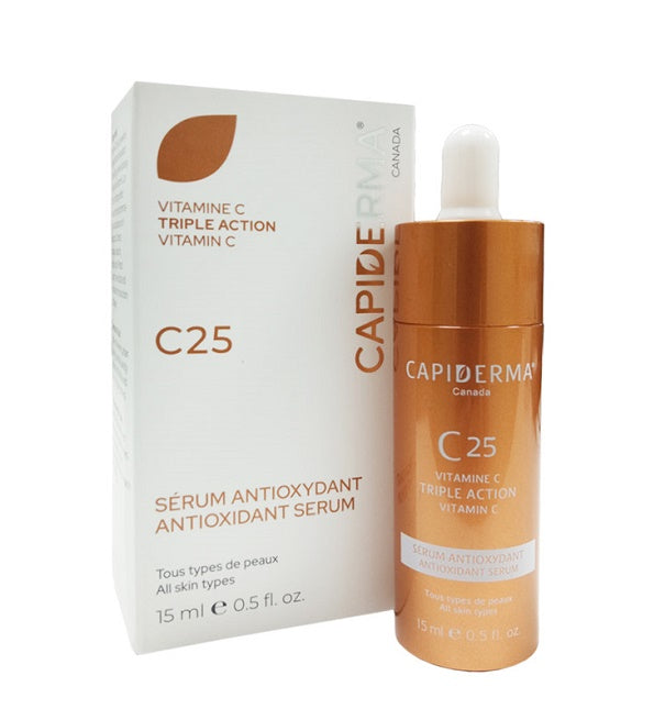 Capiderma C25 Sérum Antioxydant Vitamine C 25% 15ml