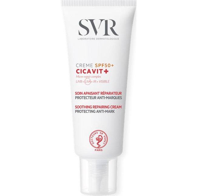 SVR Cicavit+ Crème SPF50+ Apaisante Réparatrice 40ml - ParaSmart Maroc