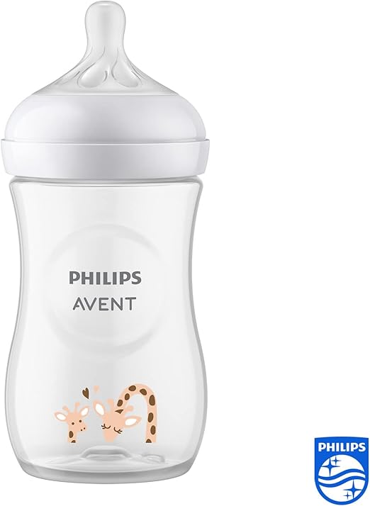 Avent Biberon Natural 3.0 260ml Tétine Réponse Naturelle 1M+