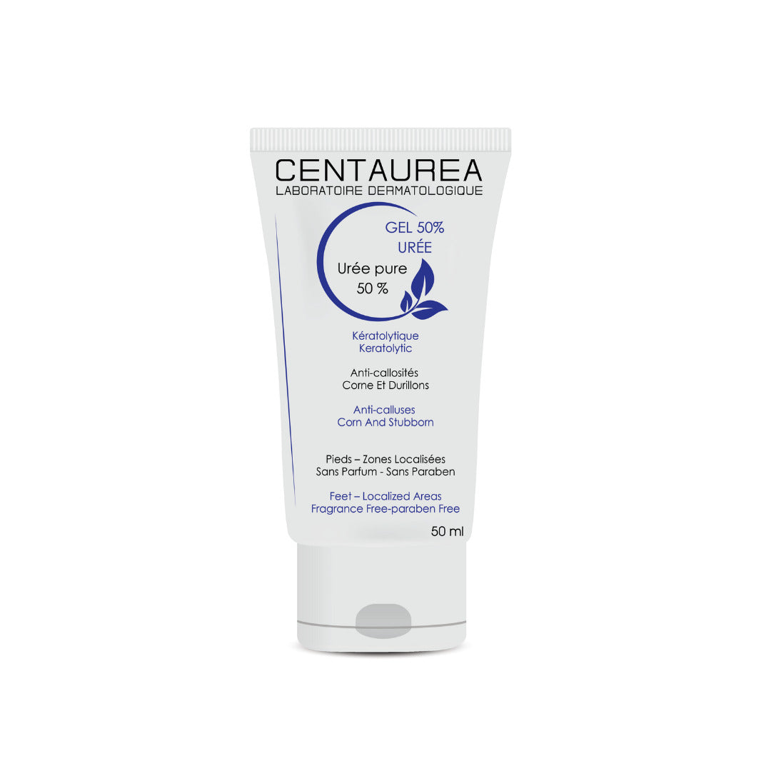 Centaurea Gel Urée Pure 50% Hydratant Pieds Callosités 50ml