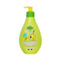 Cipollino Gel Douche & Shampooing 2en1 Douceur 250 ml, flacon pompe vert pomme, bébé dès la naissance