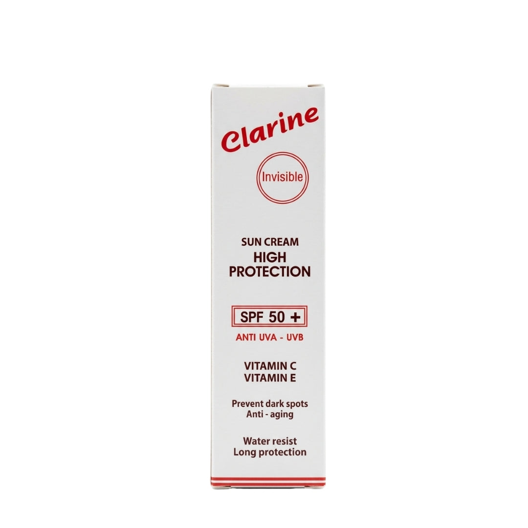 Clarine Écran Invisible SPF Protection Solaire Visage