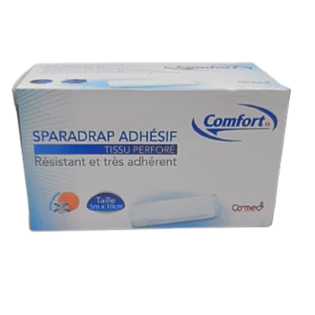 Comfort Sparadrap Adhésif Rouge 5m x 10cm