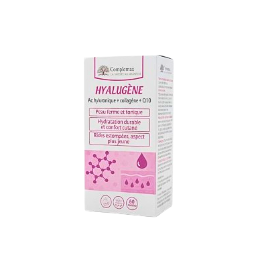 COMPLEMAX Hyalugene Acide Hyaluronique 60 Gélules