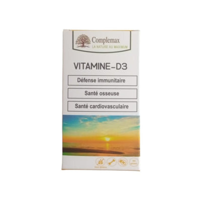COMPLEMAX - Vitamine D3 Immunité Ossature 60 gélules