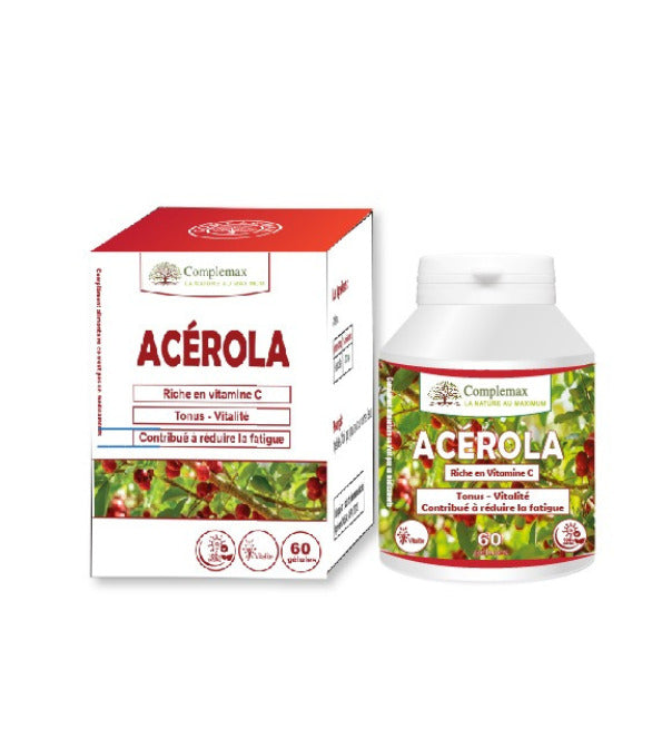COMPLEMAX Acérola 500 mg Vitamine C 60 gélules