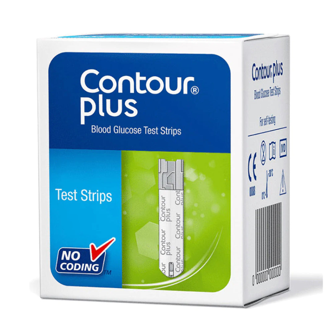Contour Plus شرائط 25 اختبار لسكر الدم