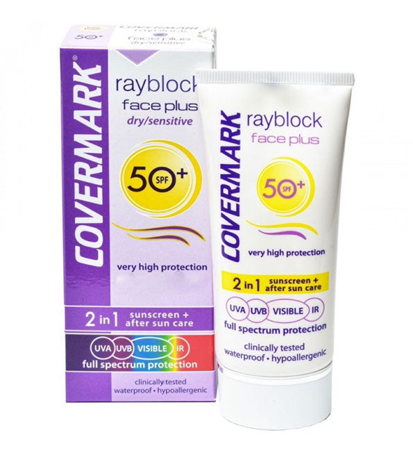 كوفيرمارك رايبلوك فيس بلس دراي SPF50+ واقي شمسي للوجه