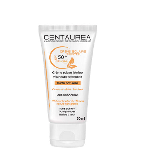 Centaurea Crème Solaire Teintée SPF50+ Corps