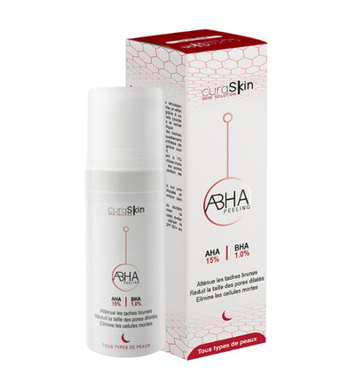Curaskin ABH Peeling 15% Exfoliant Chimique AHA BHA 30ml