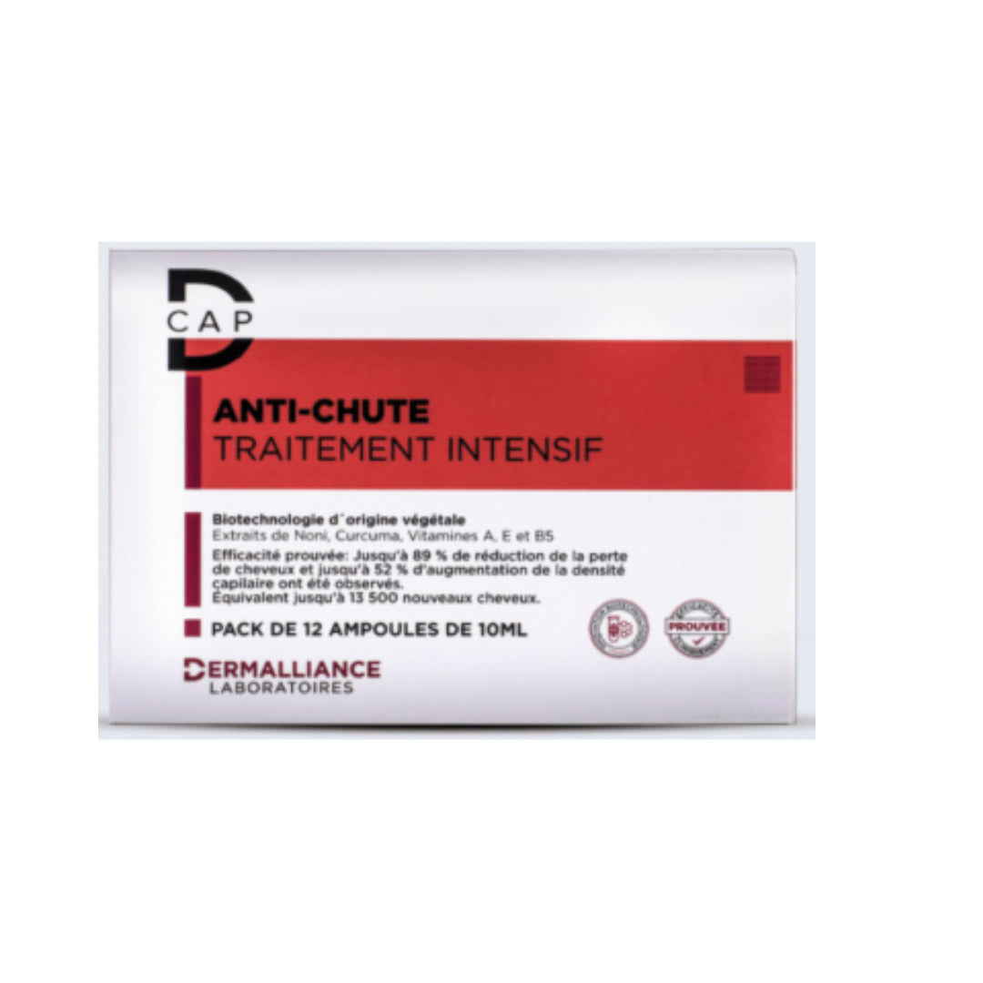 D-CAP Traitement Intensif Anti-Chute Ampoules 12x10ml