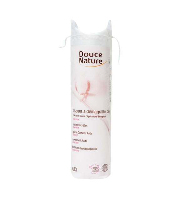 DOUCE NATURE DISQUES A DEMAQUILLER 80 UNITES