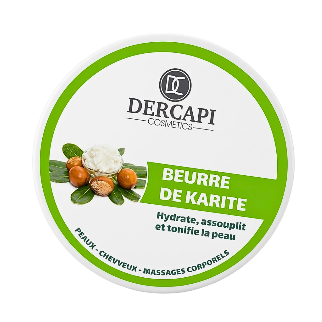 Dercapi Beurre de Karité Pur Nourrissant 100g