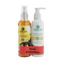 Dercapi Huile De Bronzante Spf30 200ml+Creme Solaire Apaisan